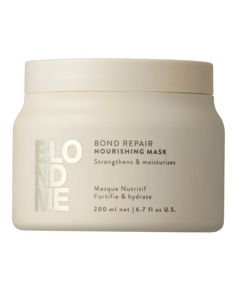 Schwarzkopf BlondMe Bond Repair Nourishing Mask, 6.7 oz.