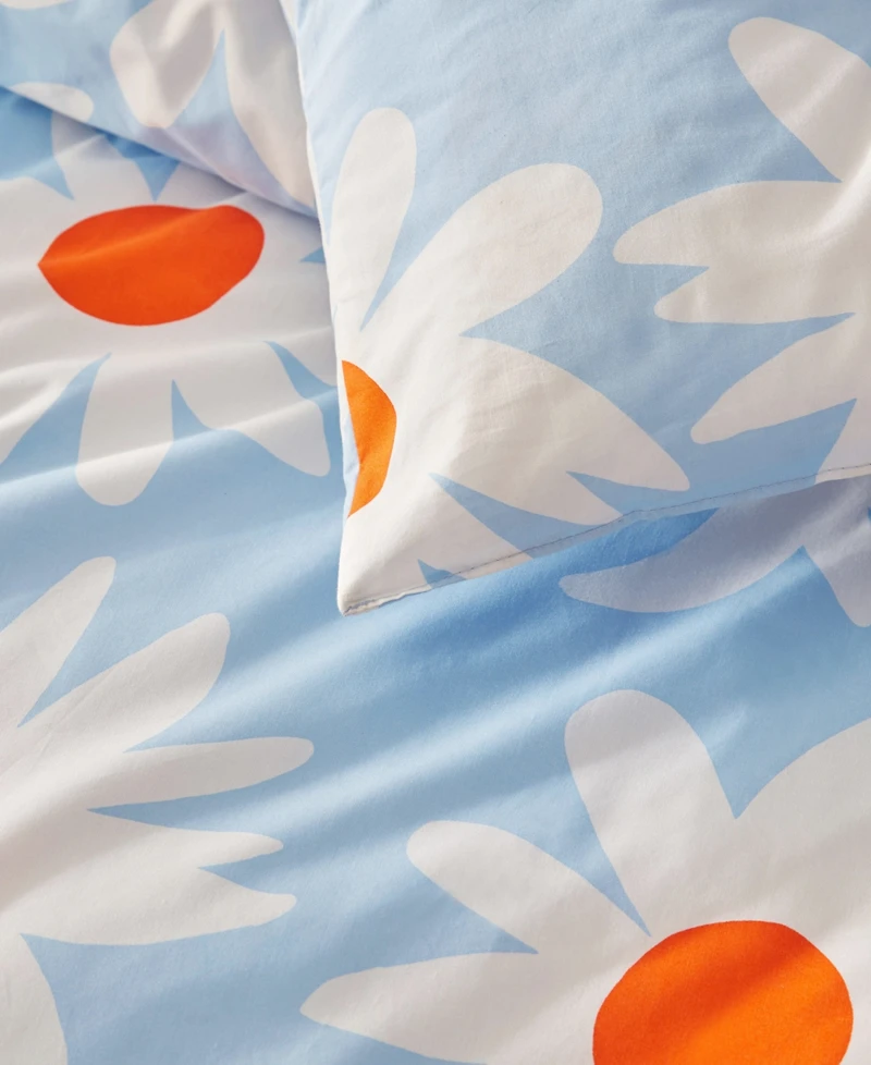Marimekko Rakastaa Ei Rakasta Cotton 3-Pc. Comforter Set, King
