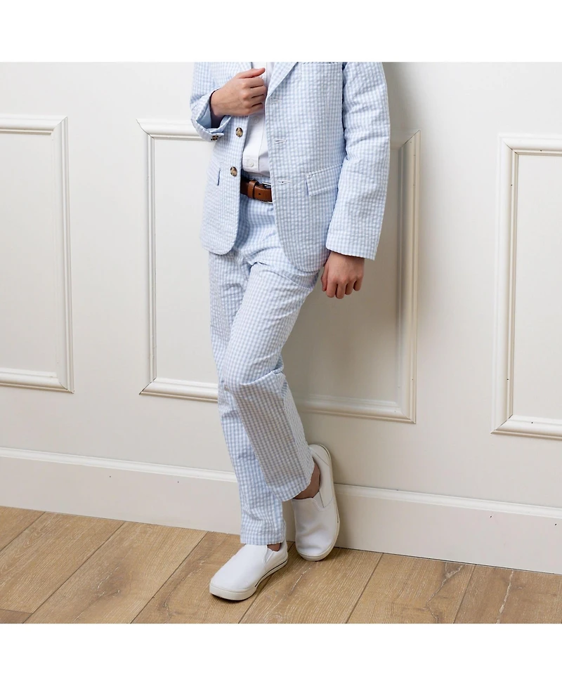Hope & Henry Baby Boys Seersucker Suit Pant