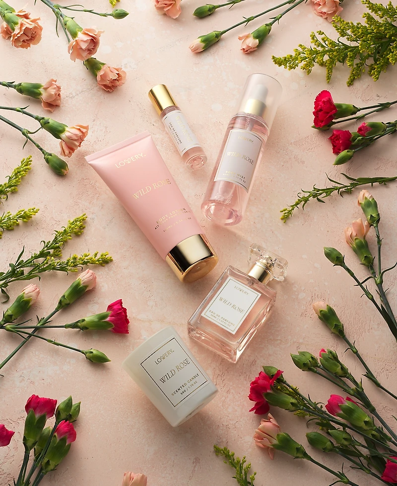 Lovery 5-Pc. Wild Rose Deluxe Gift Set