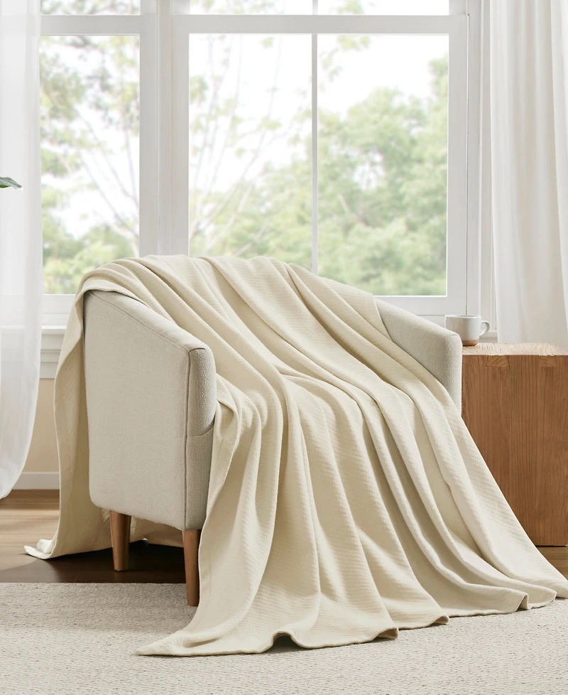 Madison Park Liquid Cotton Blanket