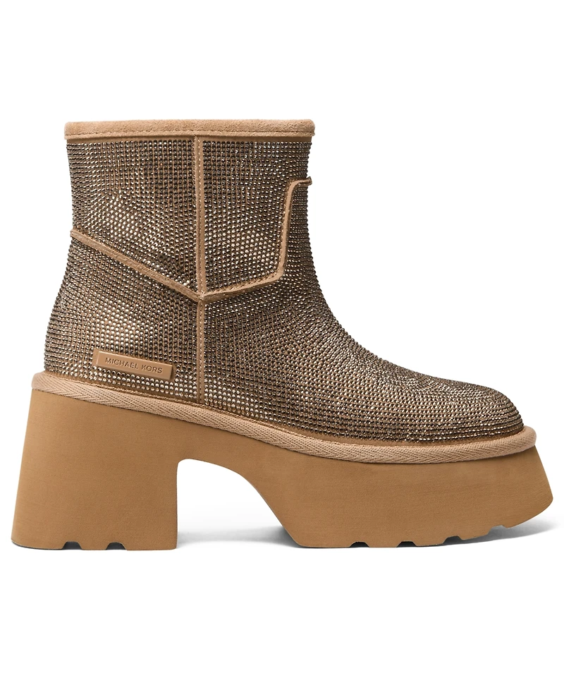 Michael Kors Women's Delilah Round Toe Booties
