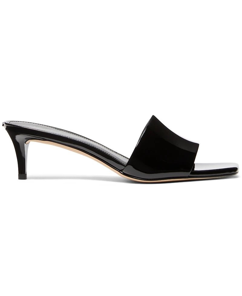 Michael Kors Women's Elyse Square Toe Mule Sandals