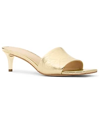 Michael Kors Women's Elyse Square Toe Mule Sandals