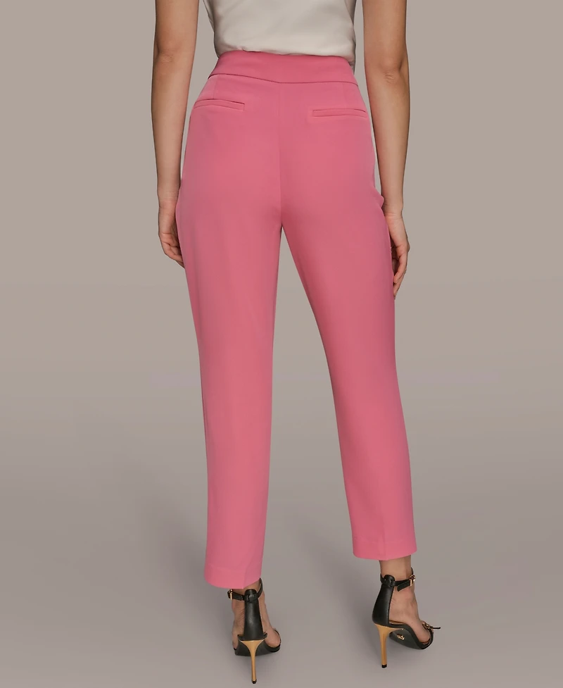 Donna Karan New York Women's Straight-Leg Ankle-Length Pants