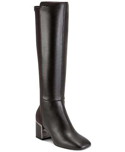 Dkny Women's Kamiah Tall Round Toe Boots