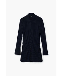 Desigual Women's Striped slim dress