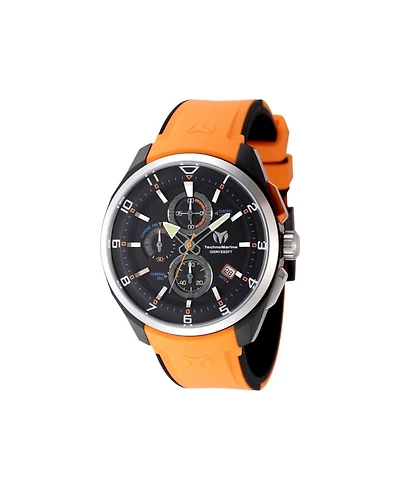 Technomarine Men's Tm-318128 Ocean Quartz Black Dial Watch