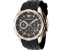 Technomarine Men's Tm- Ocean Quartz Black Dial Watch