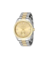 Invicta Men's Specialty Quartz Multifunction Gold Dial Watch