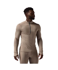 Backcountry Men's Pines Microgrid Ultra-Lt Baselayer 1/4-Zip Top Lightweight Long Underwear Tops