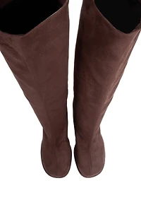 Prologue Shoes Josette Block Heel Knee High Boot (Women)