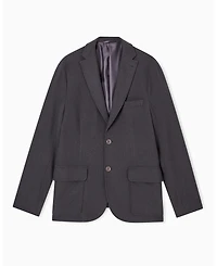 A|X Armani Exchange Men's Cozy Lab Wool with Pockets Blazer