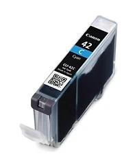 Canon Cli-42 Cyan Ink Cartridge for Pixma Pro-100 Inkjet Photo Printer, 2-Pack