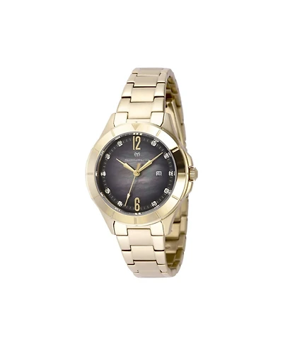 Technomarine Women's Tm-826003 Luna Quartz White, Black Dial Watch
