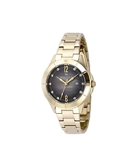 Technomarine Women's Tm-826003 Luna Quartz White, Black Dial Watch