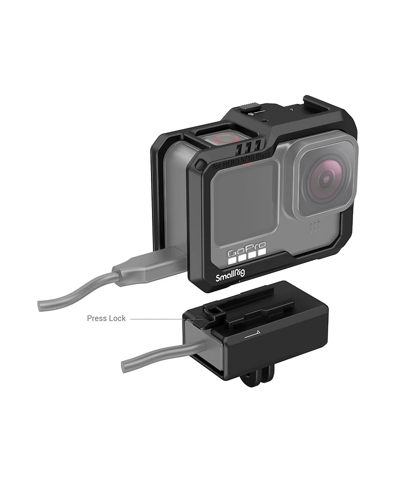 SmallRig Full Camera Cage for GoPro Hero 10/9, Black