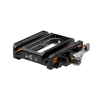 Bright Tangerine LeftField 3 Arri Bud Compatible 15mm Lws Baseplate for Sony Burano Cinema Camera