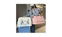 Three-dimensional Diamond Patterned Small Square Tote