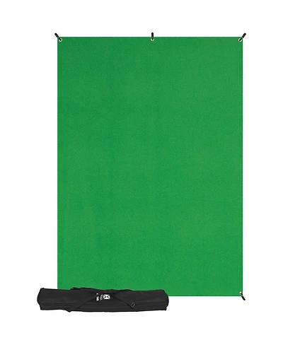 Westcott 5x7' X-Drop Wrinkle-Resistant Backdrop Kit, Chroma-Key Green