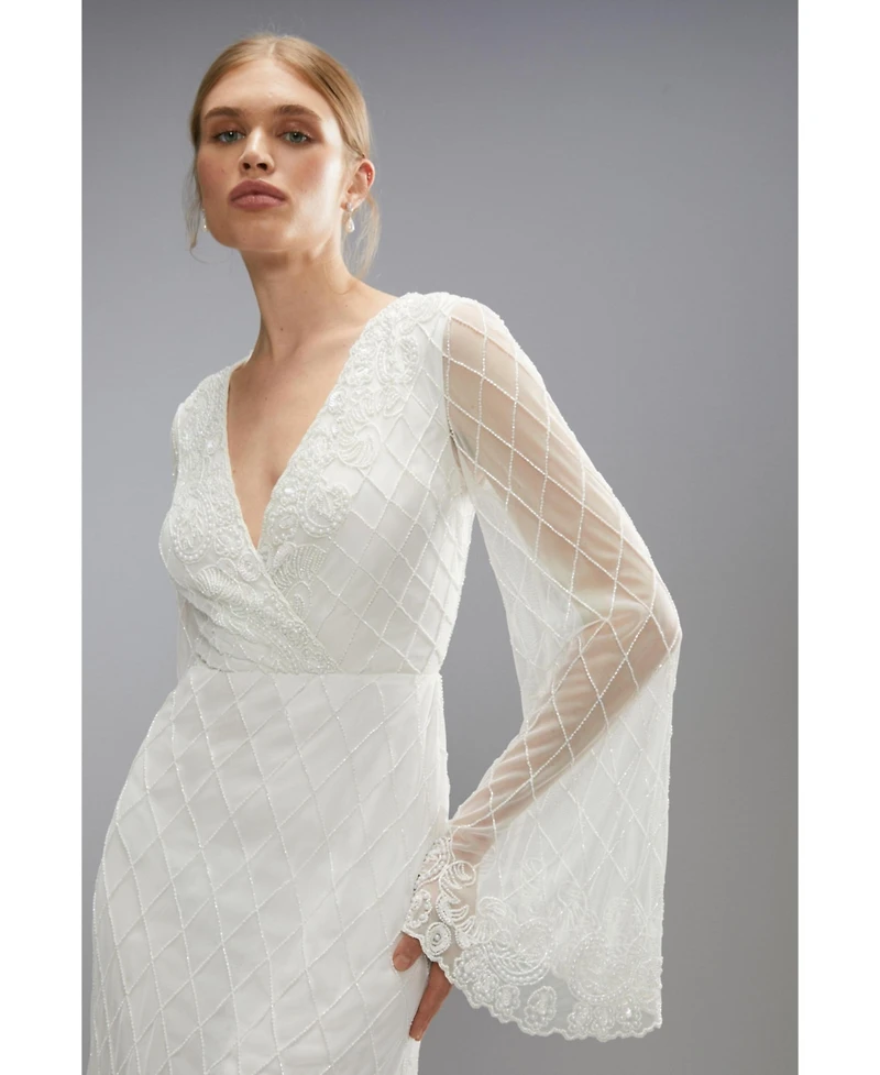 Coast Women's Embellished Bridal Maxi Dress