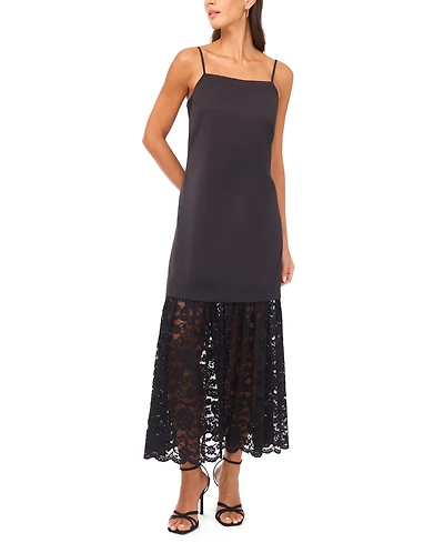 Vince Camuto Women's Camisole Lace Skirt Sleeveless Dress