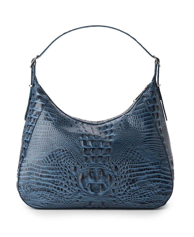 Brahmin Edie Large Alden Road Leather Shoulder Bag