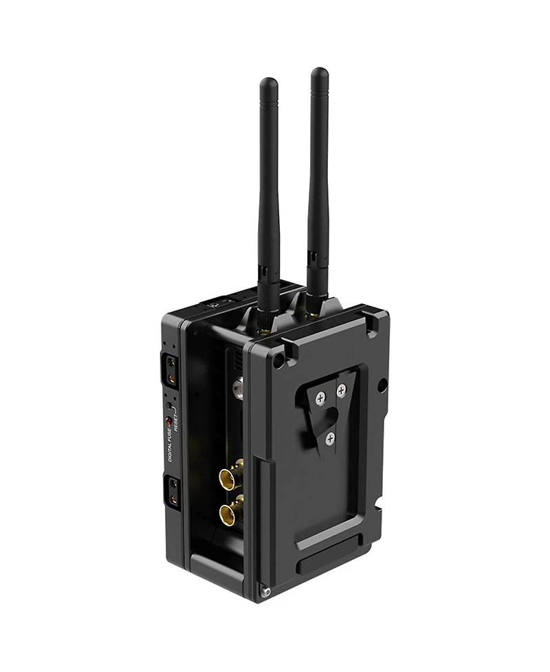 Wooden Camera Dual Battery Plate Cradle for Teradek Bolt Lt Transmitter, V-Mount to Gold Mount