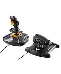 Thrustmaster T.16000M Fcs Hotas Flight Stick and Throttle for Pc, Black