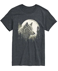 Airwaves Men's Stunning Wolf Design Short Sleeve T-Shirt