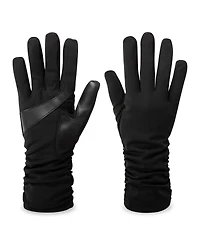 Isotoner Signature Women's Long Ruched Gloves