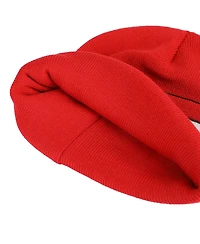 Cars Men's Lightning Mcqueen Face Cuff Beanie