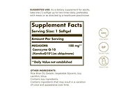 Solgar Megasorb CoQ-10 ,100 mg ,60 SoftGels