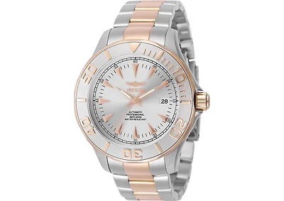 Invicta Men's 7112 Signature Automatic 3 Hand Silver Dial Watch