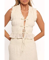 Petal and Pup Women's Farica Gingham Top