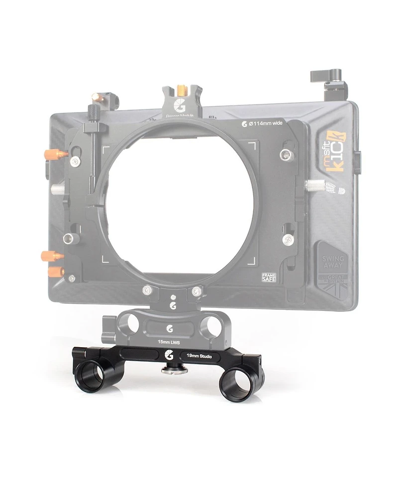 Bright Tangerine 19mm Studio Bracket for Misfit Kick