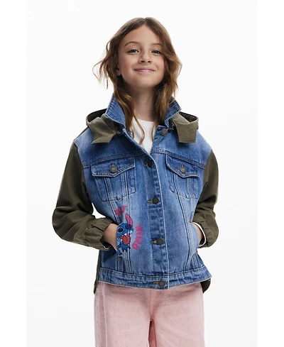 Desigual Girls's Stitch combined parka