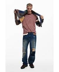 Desigual Men's Patch denim trousers