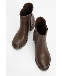 Prologue Shoes Rashe Block Heel Zip Boot (Women)