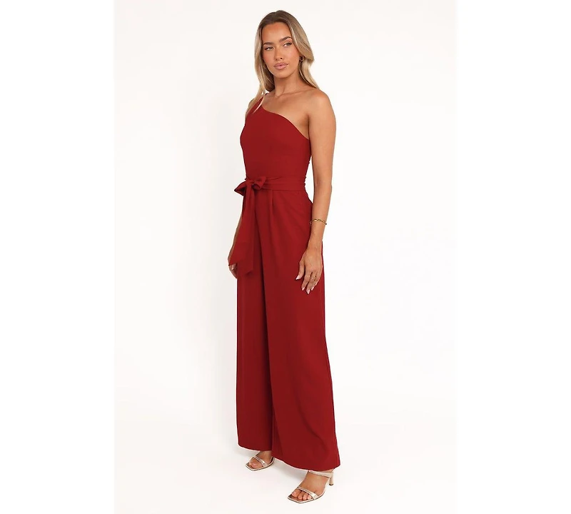 Petal and Pup Women's Leyton Jumpsuit - Deep Red