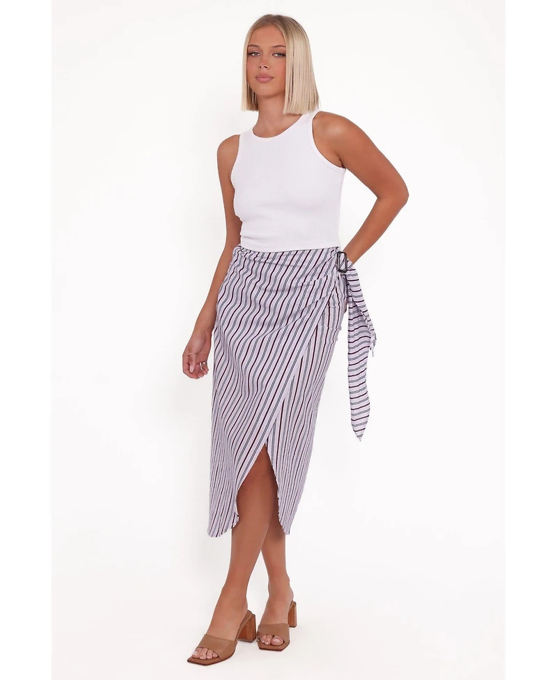 Petal and Pup Women's Jacey Wrap Midi Skirt