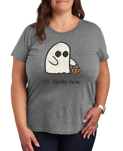 Halloween It's Spooky Time Women's Short Sleeve Graphic T-shirts
