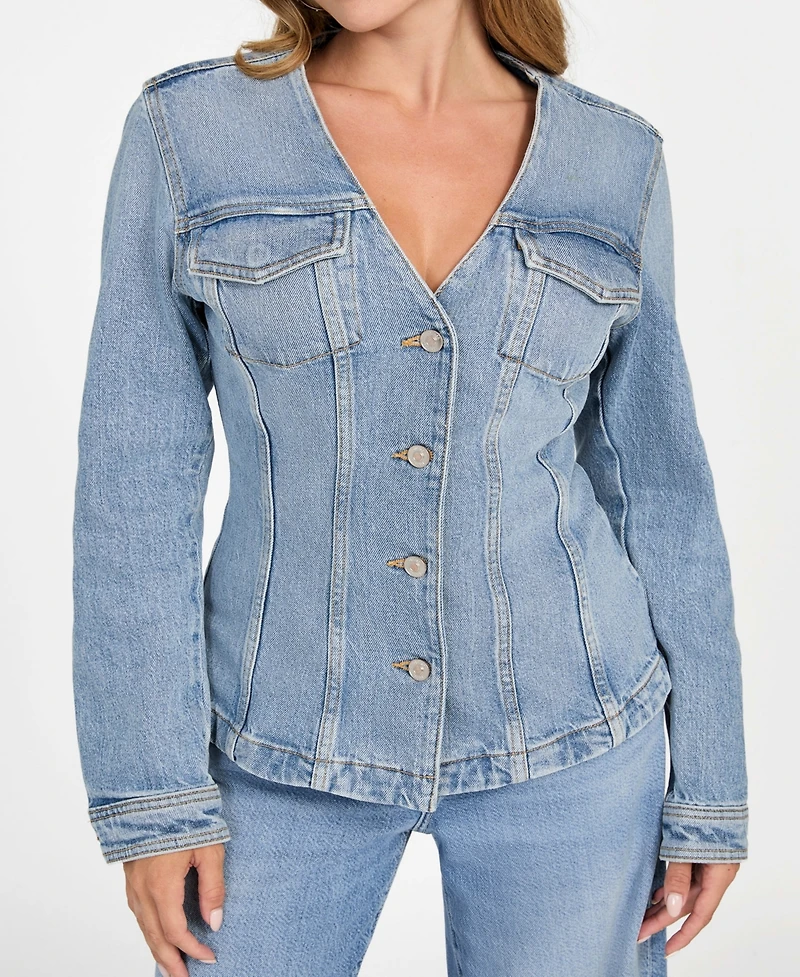Guess Women's Camille Denim Blazer