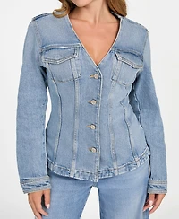 Guess Women's Camille Denim Blazer