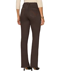 Democracy Petite Ab Solution High-Rise Round Up Jeans