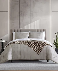 Kenneth Cole New York Holden Grid 8-Pc. Comforter Set