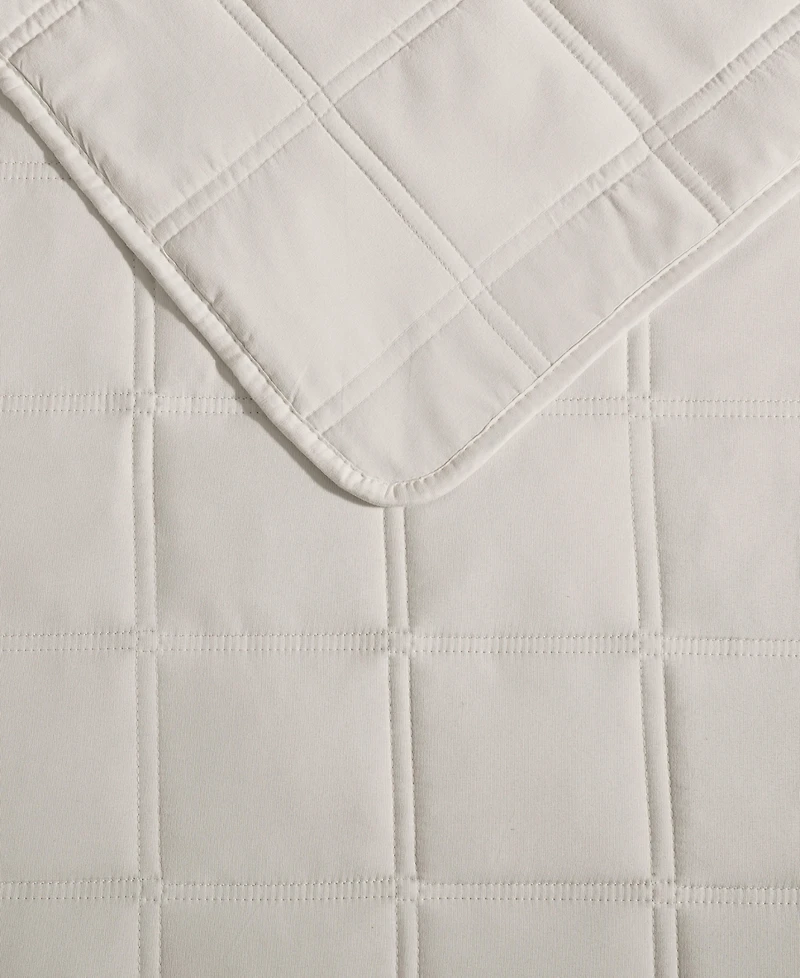 Kenneth Cole New York Solid Stonewashed 2-Pc. Quilt Set, Twin
