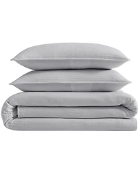 Kenneth Cole New York Solid Washed Channel Stitch 3-Pc. Quilt Set, King