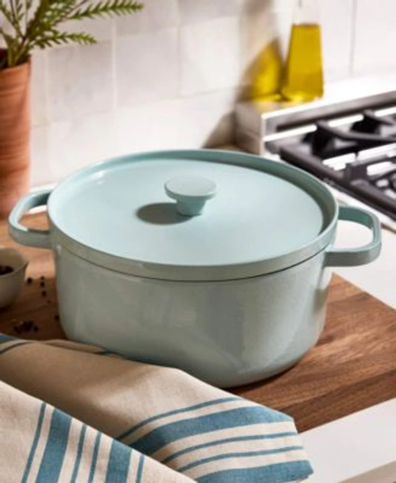 The Cellar Glossy Enameled Cast Iron Collection Created For Macys