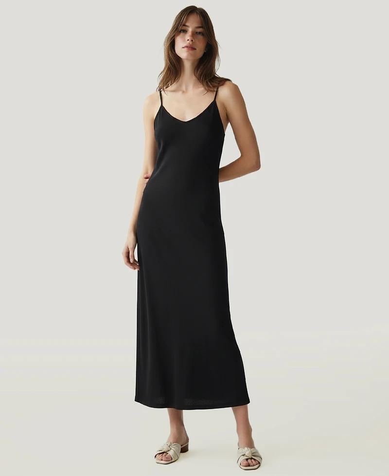 Naadam Women's Cashmino Cutout Sweater Midi Dress